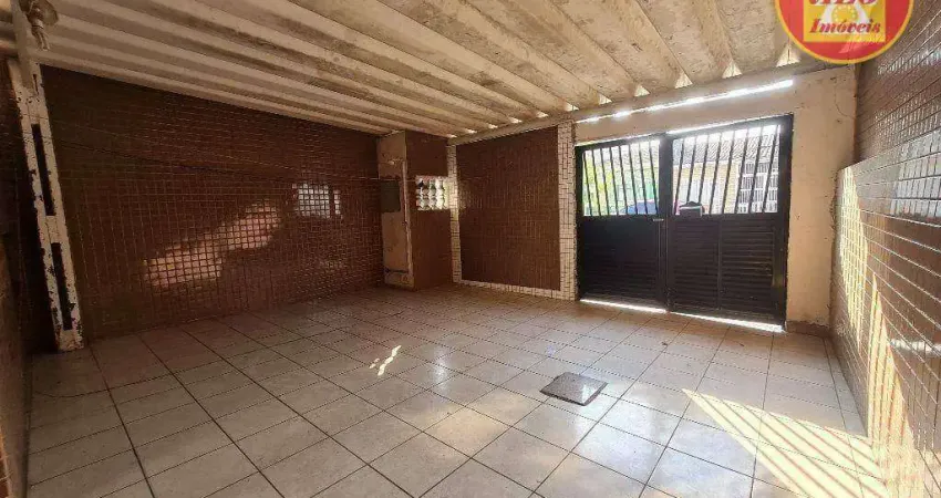 Casa com 2 dormitórios para alugar, 100 m² por r$ 3.500,00/mês - tupi - praia grande/sp