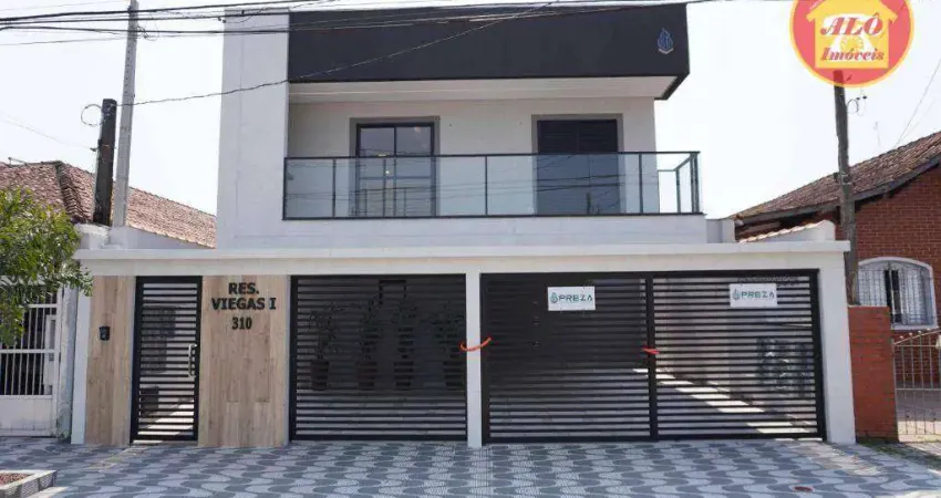 Casa com 3 dormitórios à venda por R$ 430.000,00 - Mirim - Praia Grande/SP