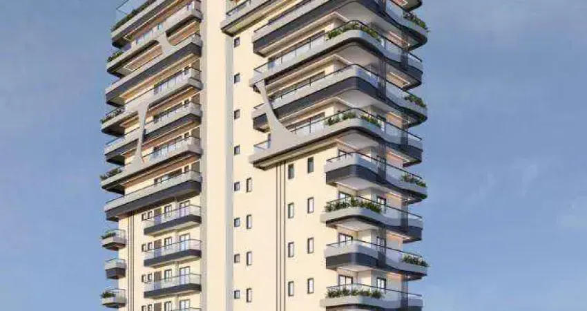 Apartamento com 3 quartos à venda, 108 m² por R$ 1.047.898 - Vila Guilhermina - Praia Grande/SP