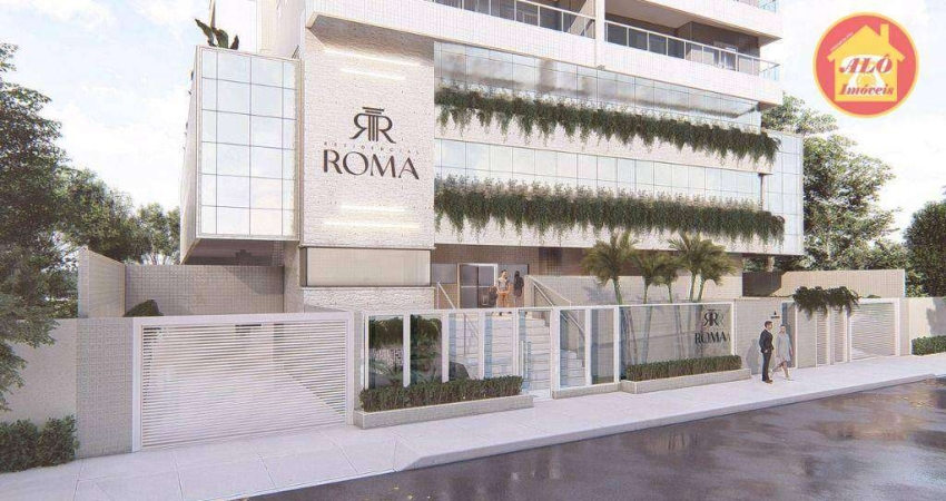 Apartamento com 2 quartos à venda, 76 m² por R$ 399.000 - Aviação - Praia Grande/SP