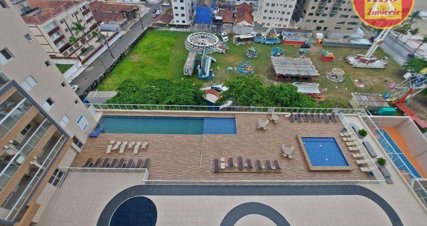 Apartamento com 1 quarto à venda, 56 m² por R$ 475.000 - Aviação - Praia Grande/SP