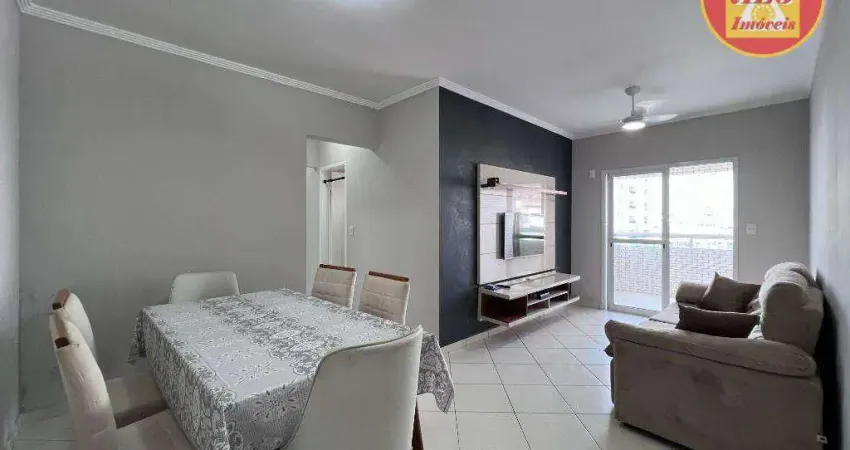 Apartamento com 2 quartos à venda, 73 m² por R$ 460.000 - Vila Guilhermina - Praia Grande/SP