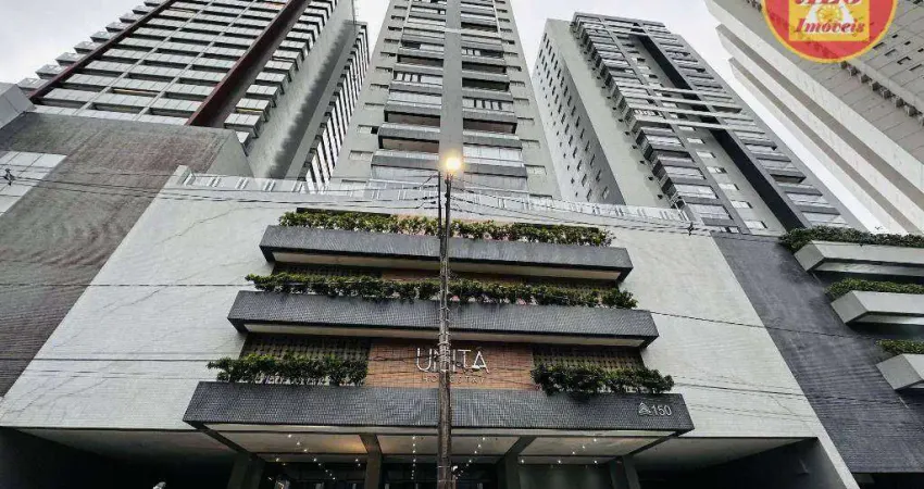 Apartamento com 1 quarto à venda, 58 m² por R$ 420.000 - Boqueirão - Praia Grande/SP