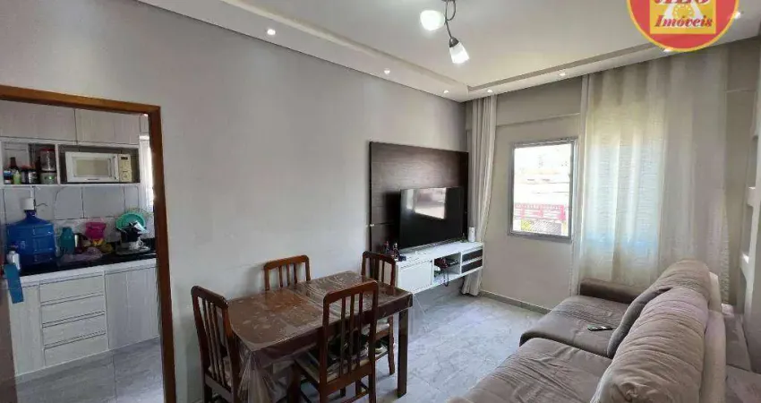 Apartamento com 2 quartos à venda, 57 m² por R$ 290.000 - Boqueirão - Praia Grande/SP