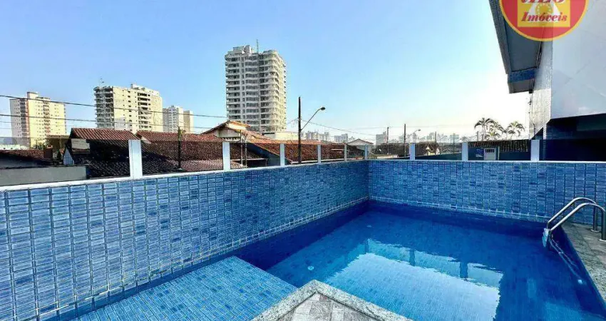 Apartamento com 1 quarto à venda, 78 m² por R$ 290.000 - Caiçara - Praia Grande/SP