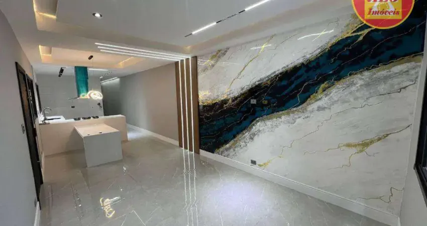 Casa com 2 quartos à venda, 175 m² por R$ 970.000 - Aviação - Praia Grande/SP