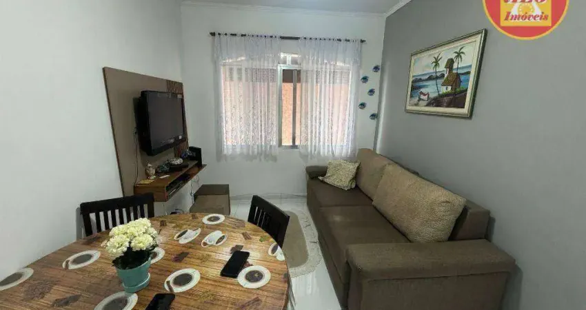 Apartamento com 2 quartos à venda, 72 m² por r$ 340.000 - aviação - praia grande/sp