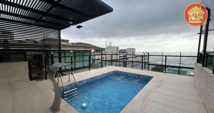 Cobertura com 3 quartos à venda, 257 m² por R$ 4.500.000 - Canto do Forte - Praia Grande/SP