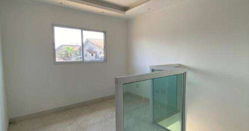 Casa com 2  quartos venda, 44 m² por R$ 250.000 - Glória - Praia Grande/SP