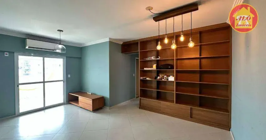 Apartamento com 3 quartos à venda, 101 m² por R$ 680.000 - Vila Guilhermina - Praia Grande/SP