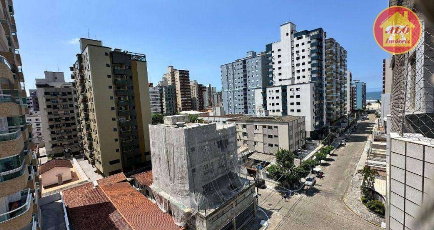 Apartamento com 2 quartos à venda, 94 m² por R$ 470.000 - Vila Guilhermina - Praia Grande/SP