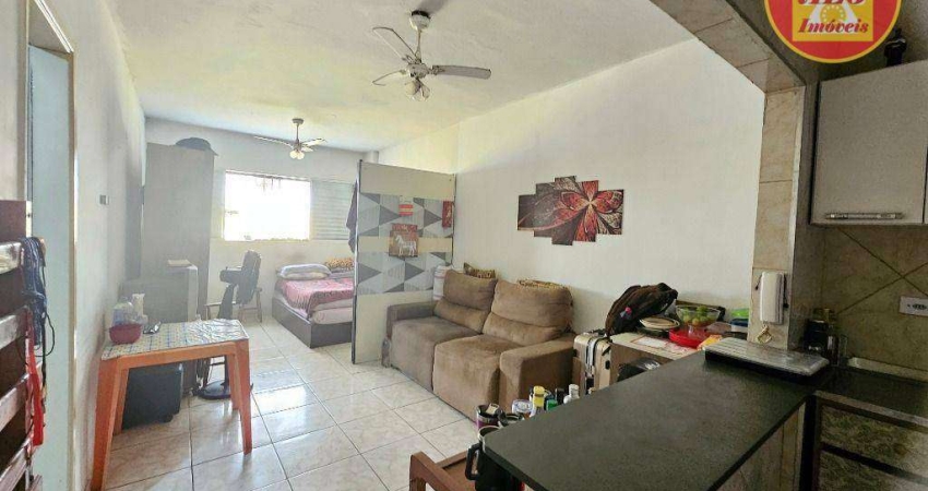 Kitnet com 1 dormitório à venda, 32 m² por R$ 175.000,00 - Nova Mirim - Praia Grande/SP
