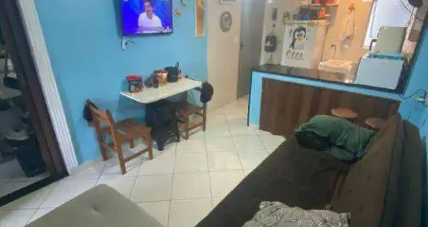 Kitnet com 1 quarto à venda, 38 m² por R$ 185.000 - Aviação - Praia Grande/SP