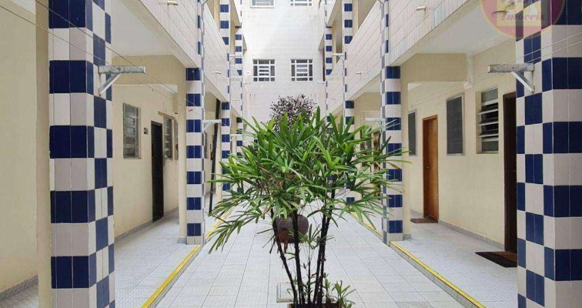 Kitnet com 1 quarto à venda, 23 m² por R$ 210.000 - Canto do Forte - Praia Grande/SP