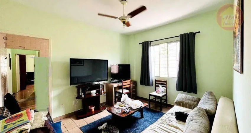 Apartamento com 1 quarto à venda, 72 m² por R$ 245.000 - Canto do Forte - Praia Grande/SP