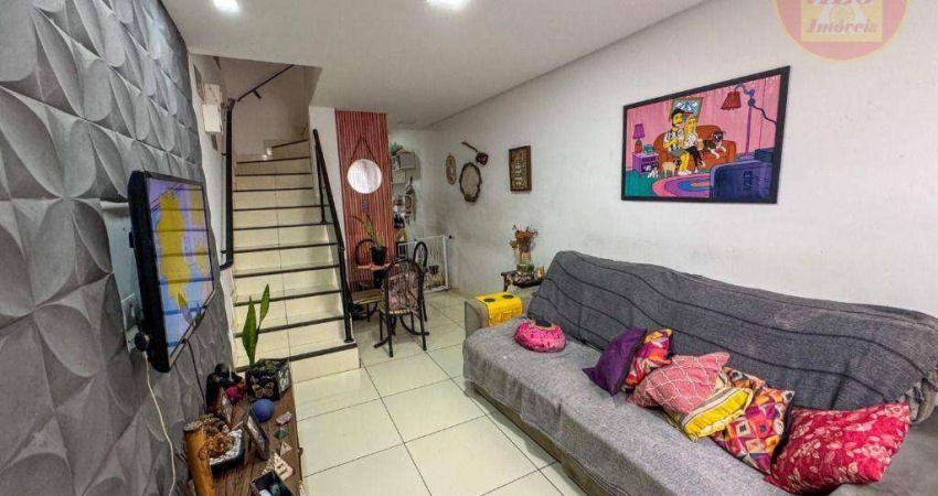 Sobrado com 2 quartos à venda, 61 m² por R$ 300.000 - Ocian - Praia Grande/SP