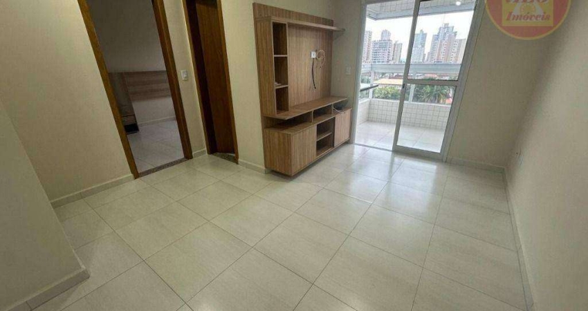 Apartamento com 1 quarto à venda, 53 m² por R$ 329.000 - Aviação - Praia Grande/SP