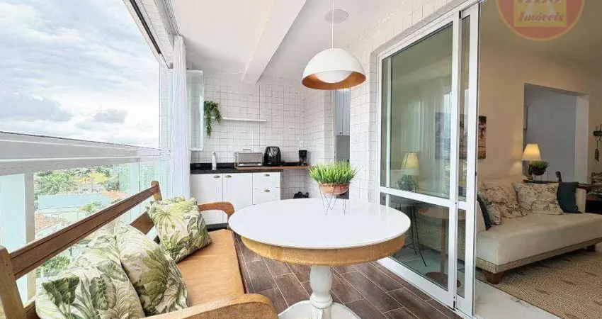 Apartamento com 1 quarto à venda, 50 m² por R$ 440.000 - Balneário Flórida - Praia Grande/SP