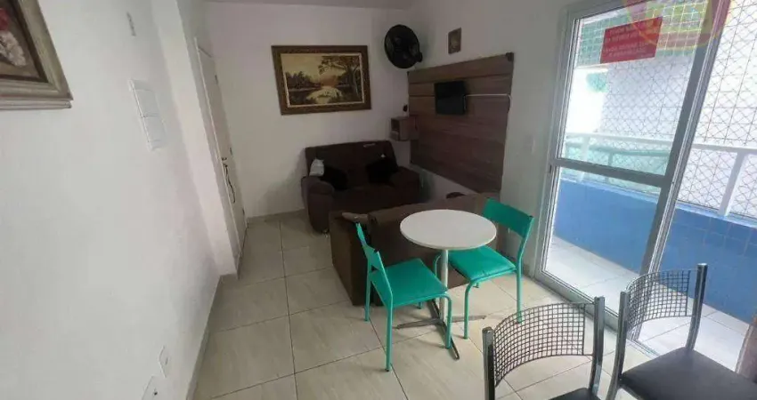 Apartamento com 1 quarto à venda, 45 m² por R$ 305.000 - Aviação - Praia Grande/SP