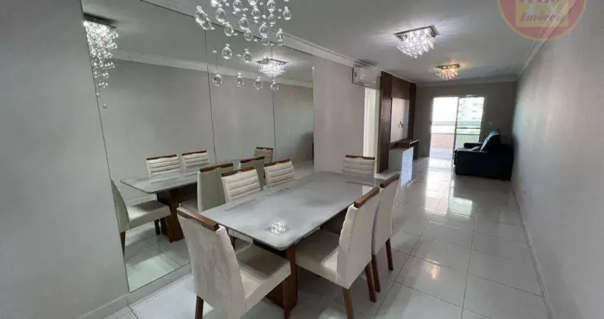 Apartamento com 3 quartos à venda, 122 m² por R$ 985.000 - Boqueirão - Praia Grande/SP
