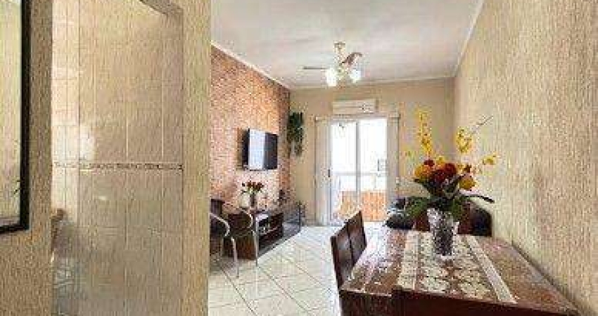 Apartamento com 1 quarto à venda, 51 m² por R$ 380.000 - Canto do Forte - Praia Grande/SP