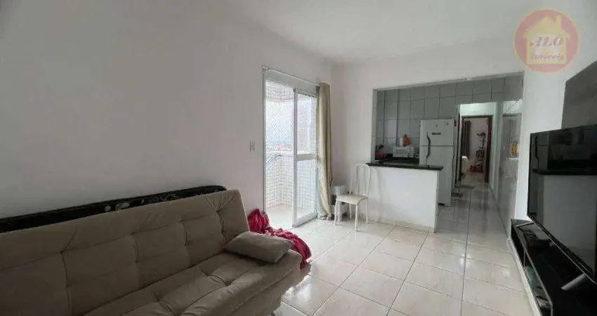 Apartamento com 1 quarto à venda, 46 m² por R$ 299.000 - Vila Guilhermina - Praia Grande/SP