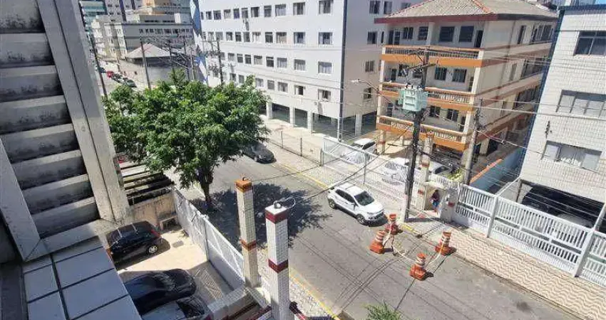 Kitnet com 1 quarto à venda, 33 m² por R$ 215.000 - Canto do Forte - Praia Grande/SP