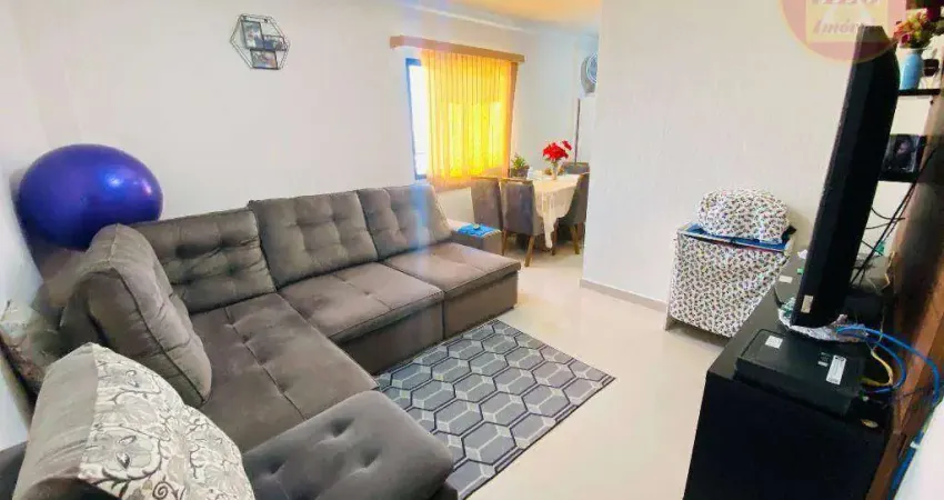 Apartamento com 1 quarto à venda, 49 m² por r$ 265.000 - ocian - praia grande/sp