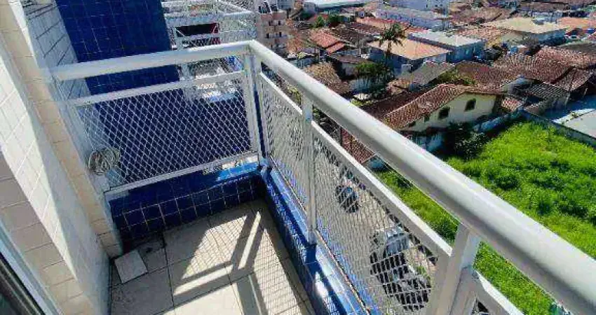 Apartamento com 1 quarto à venda, 40 m² por r$ 296.000 - aviação - praia grande/sp