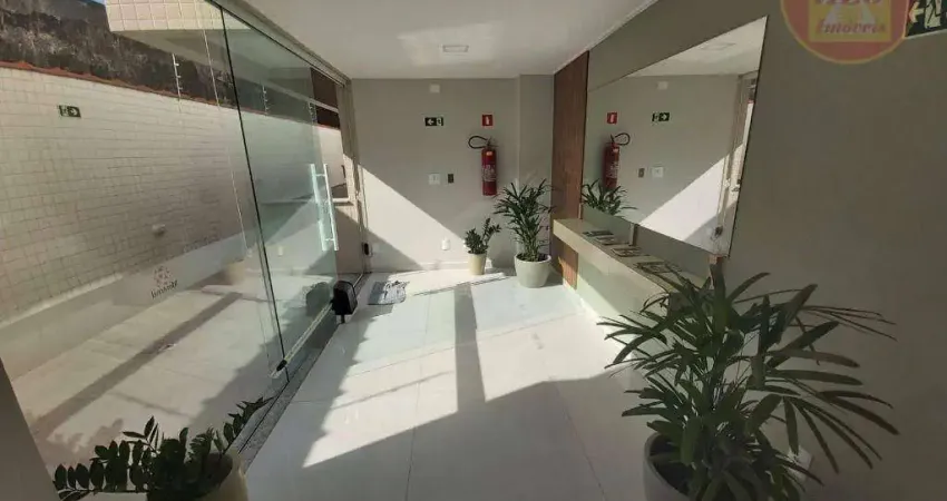 Apartamento com 2 quartos para alugar, 71 m² por r$ 3.000/mês - vila guilhermina - praia grande/sp