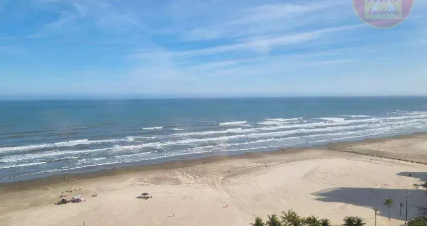 Apartamento com 2 quartos para alugar, 90 m² por r$ 4.300/mês - aviação - praia grande/sp