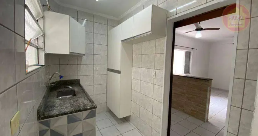 Kitnet com 1 quarto à venda, 29 m² por r$ 220.000 - boqueirão - praia grande/sp