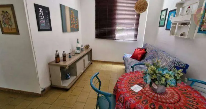 Apartamento com 1 quarto à venda, 45 m² por r$ 240.000 - vila guilhermina - praia grande/sp