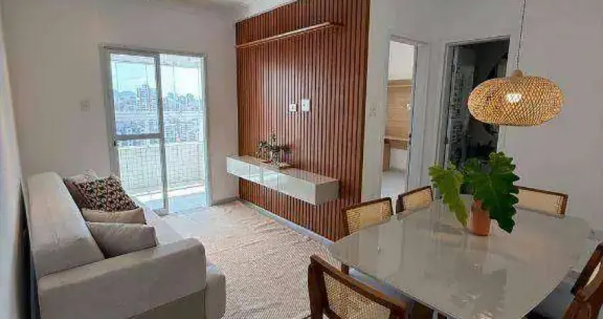 Apartamento com 1 quarto à venda, 59 m² por r$ 509.900 - aviação - praia grande/sp
