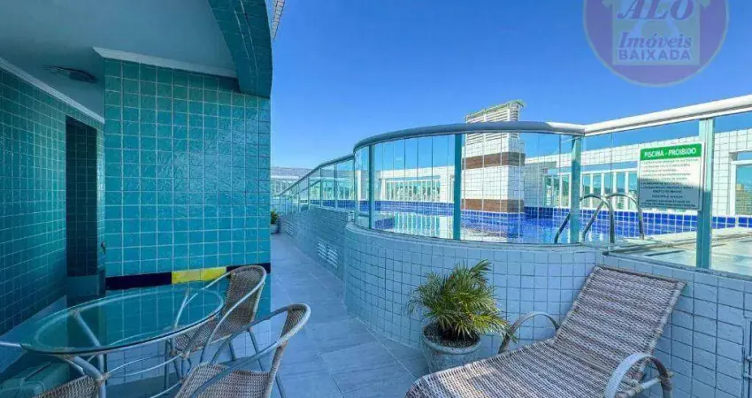 Apartamento com 1 quarto para alugar, 40 m² por r$ 2.500/mês - boqueirão - praia grande/sp