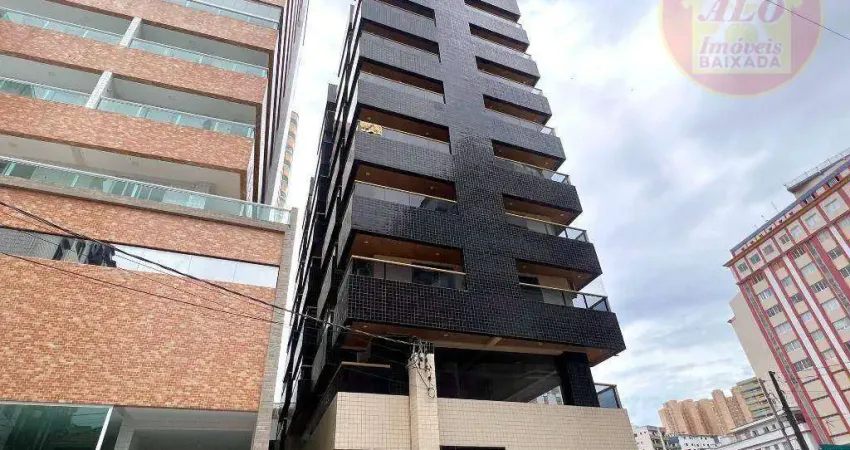 Apartamento com 2 quartos à venda, 63 m² por R$ 410.000 - Boqueirão - Praia Grande/SP