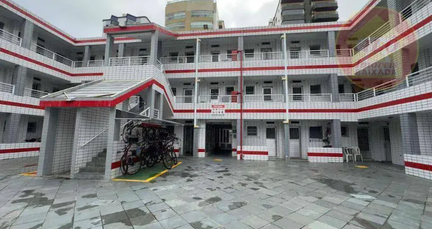 Kitnet com 1 quarto à venda, 20 m² por R$ 200.000 - Vila Guilhermina - Praia Grande/SP