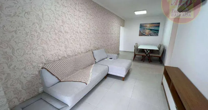 Apartamento com 2 quartos à venda, 85 m² por R$ 650.000 - Vila Guilhermina - Praia Grande/SP