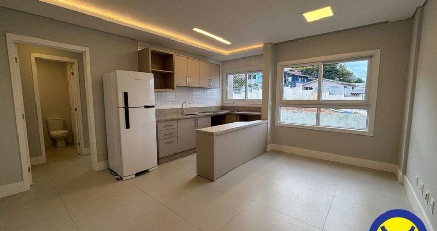 Apartamento com 1 dormitório, sacada, 1 vaga, próximo UFSC - Trindade - Fpolis - SC