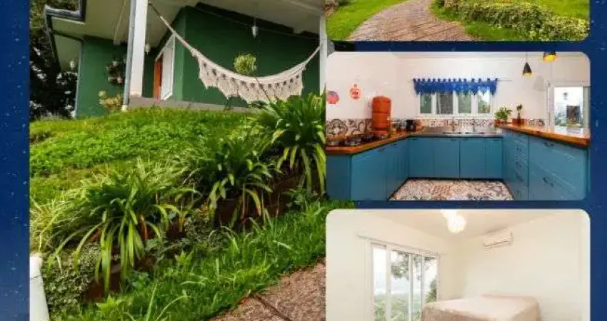 Linda casa com 250m² com vista magnífica no Vale das Montanhas em Gramado-RS