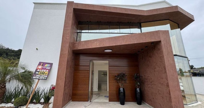 Sala comercial para alugar na avenida dr nereu ramos, Rocio Grande, São Francisco do Sul