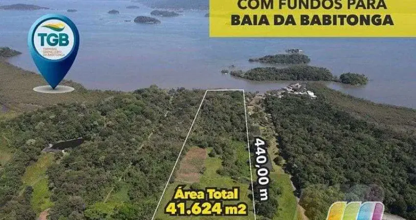 Área à venda, 41.624,00 m² por R$ 6.000.000,00 - Laranjeiras - São Francisco do Sul/SC