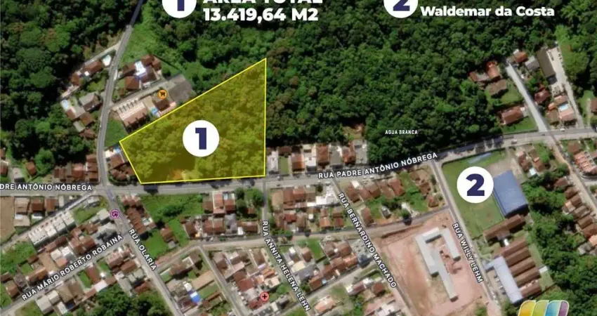 Terreno à venda na Rua Padre antonio nobrega, Água Branca, São Francisco do Sul