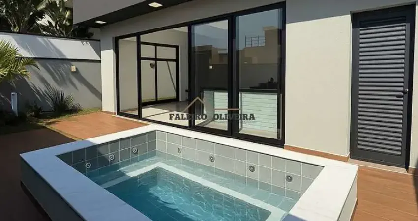 Casa a venda com 3 quartos no condomínio reserva ermida - jundiaí/ sp