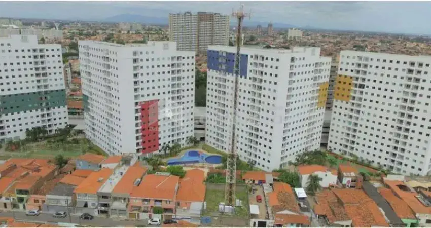 Apartamento à venda no monte castelo no jardins residence em fortaleza/ce