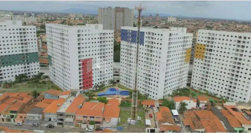 Apartamento à venda no monte castelo no jardins residence em fortaleza/ce