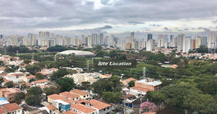 100719 Apartamento com 2 dormitórios à venda, 130 m² por R$ 1.750.000 - Brooklin - São Paulo/SP