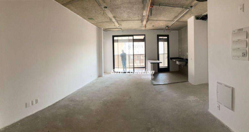 109573-109620 Apartamento com 3 dormitórios, 104 m² - venda por R$ 1.850.000 ou aluguel por R$ 15.280/mês - Brooklin - São Paulo/SP