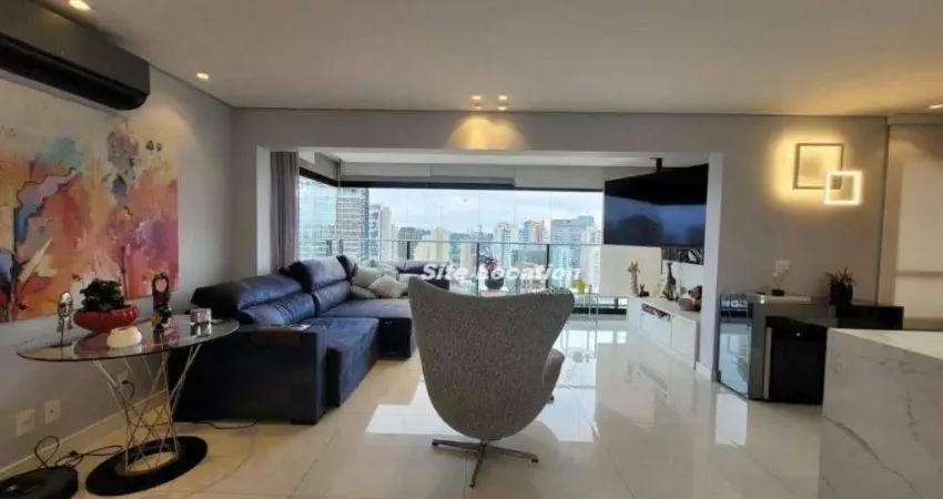 112482 Apartamento com 3 dormitórios à venda, 145 m² por R$ 2.900.000 - Brooklin - São Paulo/SP