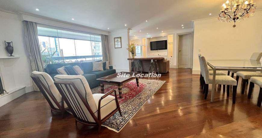 Apartamento para alugar, 147 m² por R$ 18.000,00/mês - Moema - São Paulo/SP
